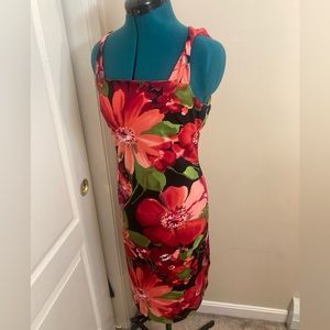 Floral BCBG Paris print dress
